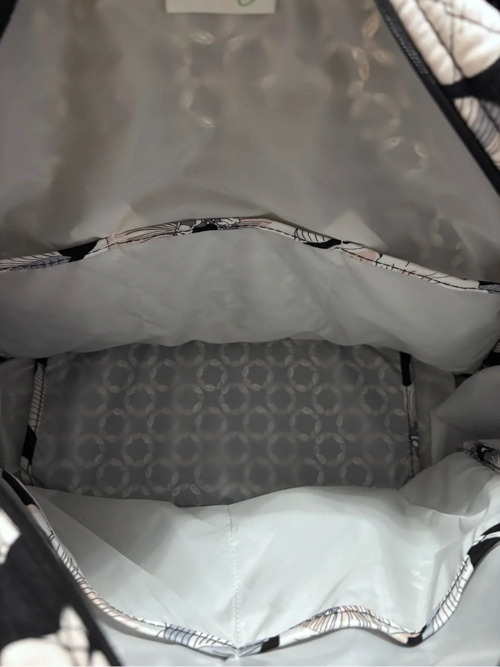 Vera Bradley diaper bag in retired Camellia pattern w/ changing pad